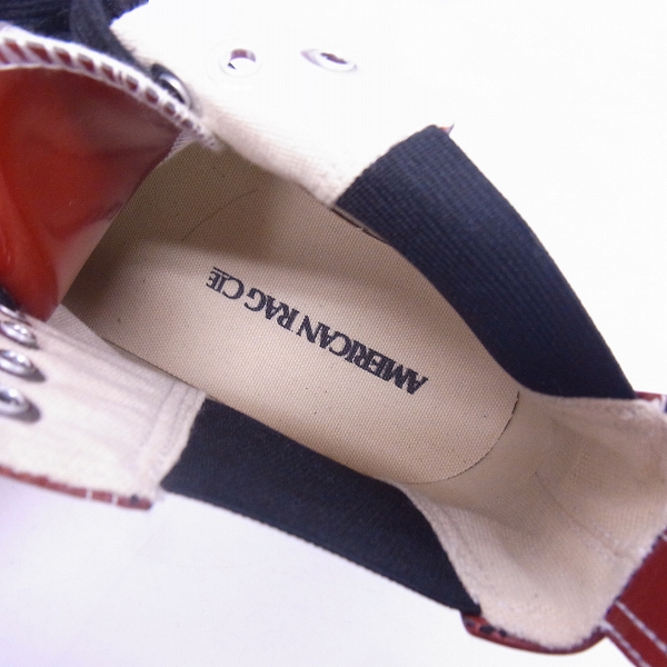 実際に弊社で買取させて頂いたAMERICAN RAG CIE/アメリカンラグシー サイドゴアスニーカー 27cmの画像 4枚目