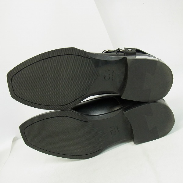 実際に弊社で買取させて頂いたDior/ディオール Christian Dior ATELIER ダブルモンクストラップ レザーシューズ 3DE266XHU/42の画像 2枚目