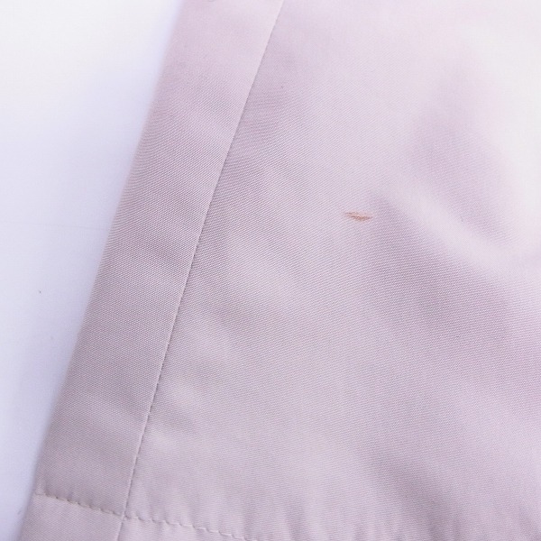 実際に弊社で買取させて頂いたBURBERRY LONDON/バーバリーロンドン ジップアップ ブルゾン ベージュ/160Aの画像 6枚目