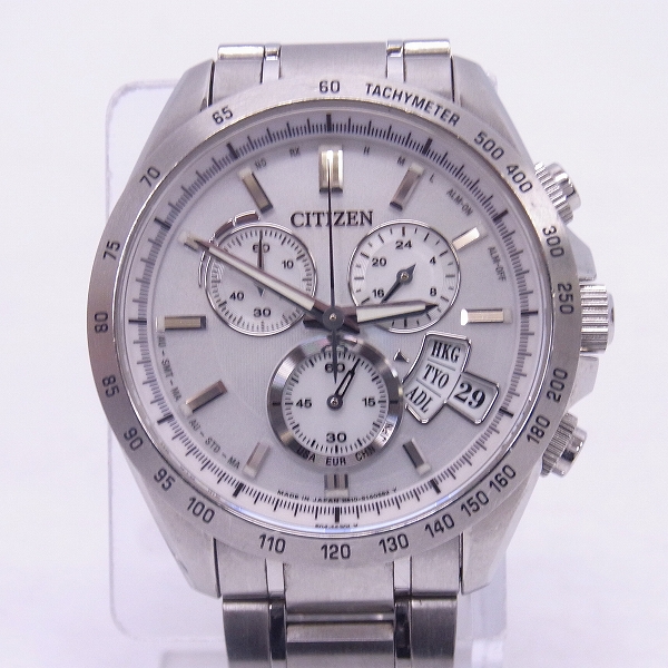 実際に弊社で買取させて頂いたCITIZEN/シチズン クロノグラフ Eco-Drive/エコドライブ H610-S099269