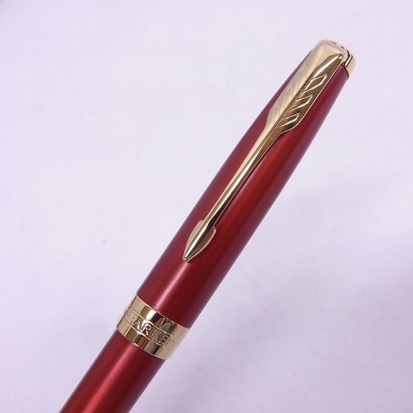 実際に弊社で買取させて頂いたPARKER/パーカー ソネット レッド GT ボールペンの画像 1枚目