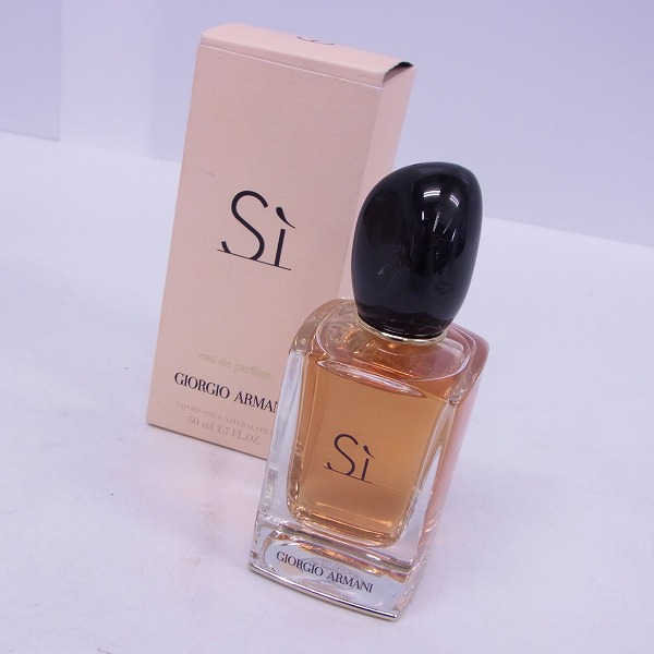 実際に弊社で買取させて頂いたGIORGIO ARMANI/ジョルジオアルマーニ Si/シー EDP 50ml