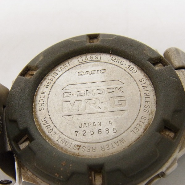 実際に弊社で買取させて頂いたG-SHOCK/Gショック MR-G 初代モデル MRG-100-1【動作未確認】の画像 3枚目