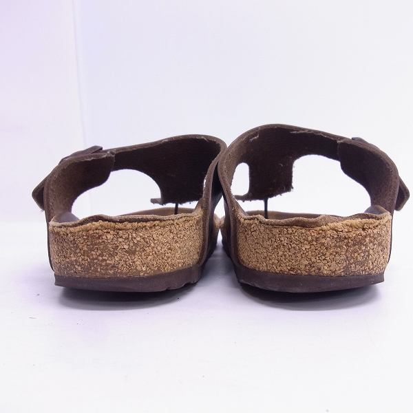 実際に弊社で買取させて頂いたBIRKENSTOCK/ビルケンシュトック レザーストラップサンダル/40の画像 1枚目