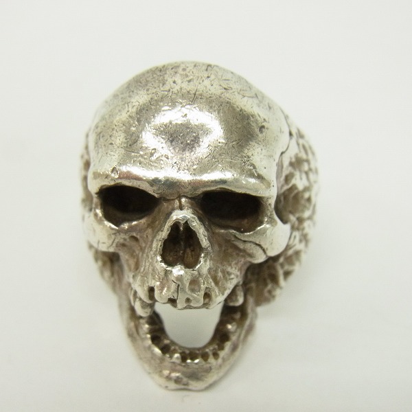 実際に弊社で買取させて頂いたCRAZY PIG/クレイジーピッグ Plagueスカルリング/21号の画像 1枚目