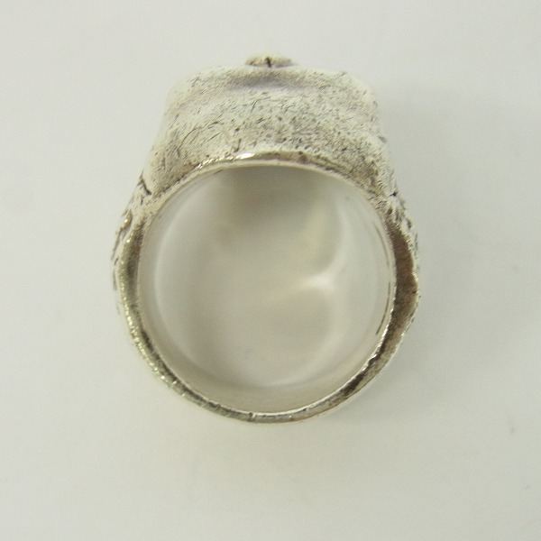 実際に弊社で買取させて頂いたCRAZY PIG/クレイジーピッグ Plagueスカルリング/21号の画像 4枚目