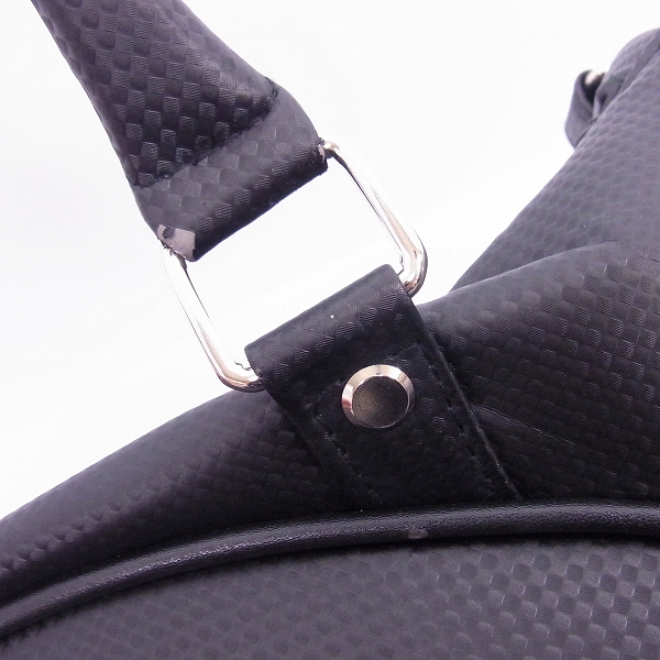 実際に弊社で買取させて頂いたle coq sportif/ルコックスポルティフ ゴルフボストンバッグ カーボン ブラックの画像 6枚目