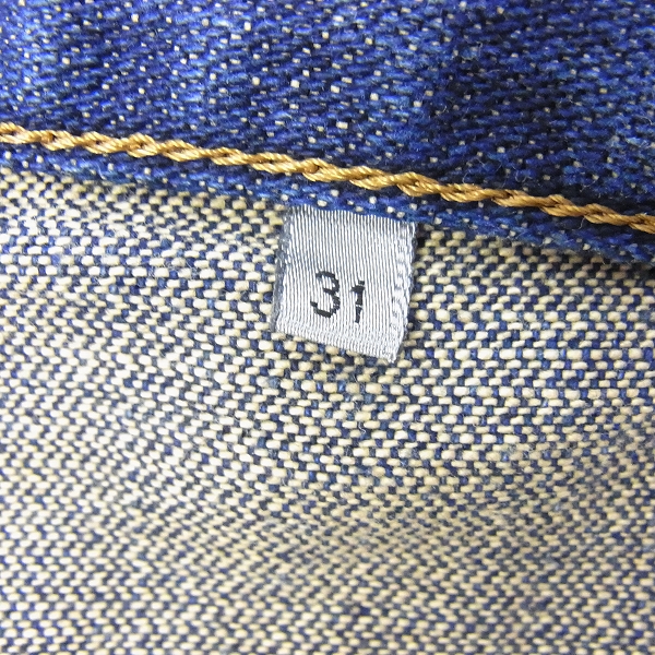 実際に弊社で買取させて頂いたDIOR HOMME/ディオールオム 08SS ストレート デニムパンツ アンダーマイカー 7E3110610197/31の画像 4枚目