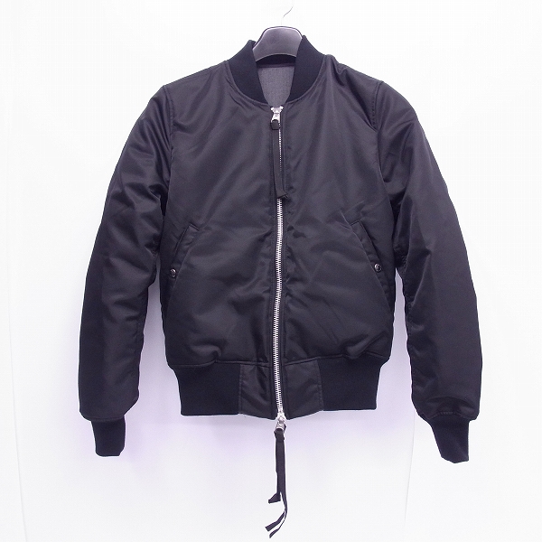 実際に弊社で買取させて頂いたuniform experiment/ユニフォームエクスペリメント 2018-19AW WOOL REVERSIBLE MA-1 UE189005/2