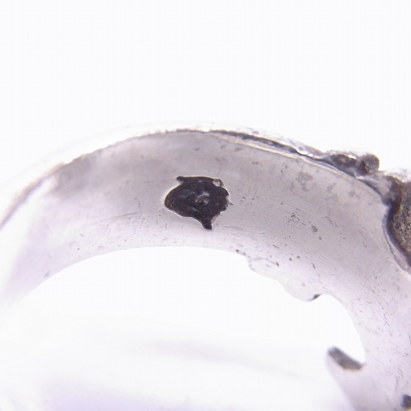 実際に弊社で買取させて頂いたTHIRTEEN DESIGNS/サーティーンデザインズ  フレア ツイスト リング 18.5-19号の画像 5枚目