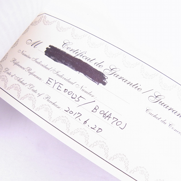 実際に弊社で買取させて頂いたCARTIER/カルティエ 度入り眼鏡 サントス EYE00125の画像 9枚目