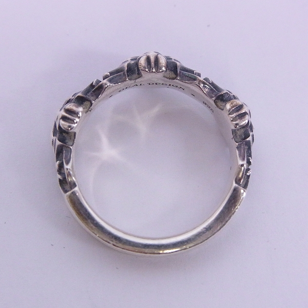 実際に弊社で買取させて頂いたDEAL DESIGN/ディールデザイン フレームドクロス リング/16.5-17号の画像 4枚目