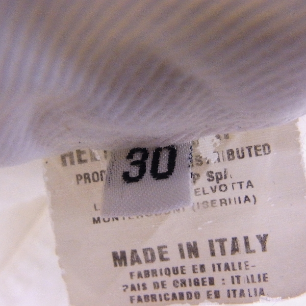 実際に弊社で買取させて頂いたHELMUT LANG/ヘルムートラング デニム スキニーパンツ/30の画像 3枚目