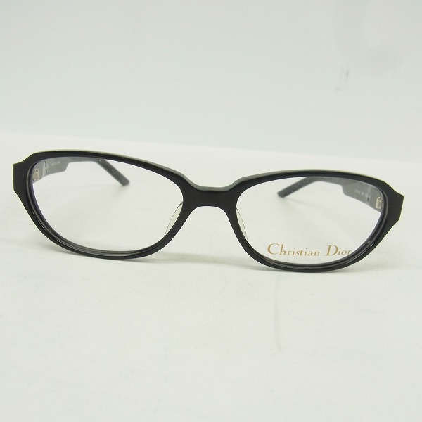 実際に弊社で買取させて頂いたChristian Dior/クリスチャンディオール メガネフレーム CD-7014J B6Vの画像 1枚目