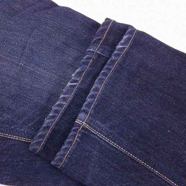 実際に弊社で買取させて頂いたBLUE BLUE/ブルーブルー ストレートデニムパンツ/31の画像 9枚目
