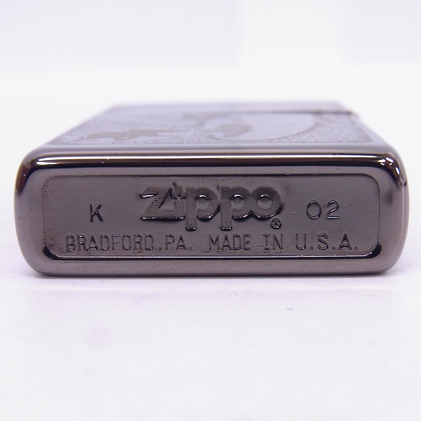 実際に弊社で買取させて頂いたZIPPO/ジッポー HUNTING WORLD/ハンティングワールド/02年製の画像 3枚目