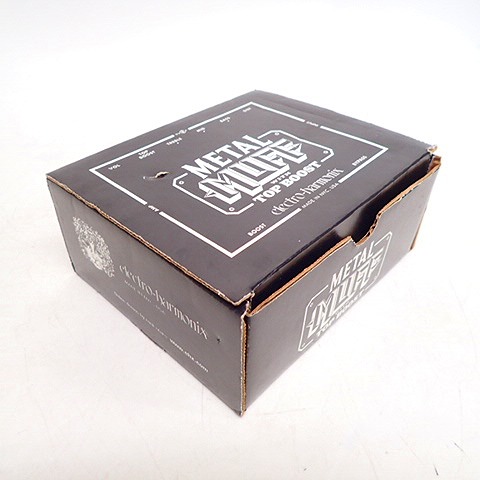 実際に弊社で買取させて頂いた【動作確認済み】electro-harmonixエレクトロ ハーモニクス METAL MUFF with TOP BOOST エフェクターの画像 8枚目