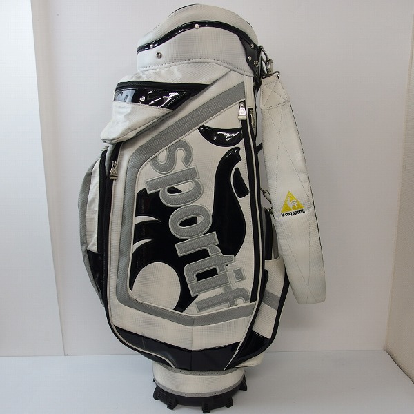 実際に弊社で買取させて頂いたle coq sportif/ルコックスポルティフ ゴルフ 9型(47インチ対応)5分割 キャディバッグの画像 2枚目