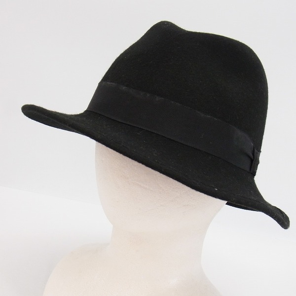 実際に弊社で買取させて頂いたthe crimie/クライミー ウール 中折れハット/XL