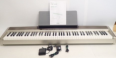 ☆CASIO/カシオ Privia PX-120 電子ピアノ 88鍵 2008年製の買取実績