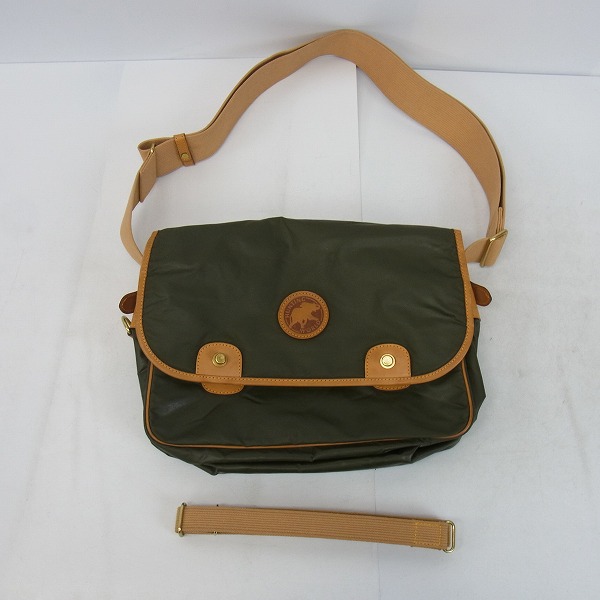 実際に弊社で買取させて頂いた【ジャンク】HUNTING WORLD/ハンティングワールド ナイロン ショルダーバッグの画像 8枚目