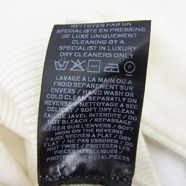 実際に弊社で買取させて頂いたBALMAIN/バルマン サイドジップ タートルネック セーター W8H6325M268/XS の画像 6枚目