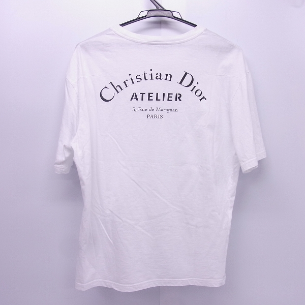 実際に弊社で買取させて頂いたDior/ディオール 18-19AW Christian Dior ATELIER アトリエロゴプリントTシャツ 863J621I2712/Mの画像 1枚目