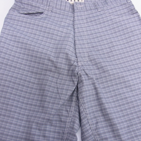 実際に弊社で買取させて頂いたMARNI/マルニ チェック柄 ワイドパンツ/スラックス/36の画像 6枚目