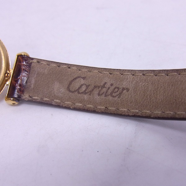 実際に弊社で買取させて頂いたCARTIER/カルティエ マストコリゼ ヴェルメイユ ARGENT 925 PLAQUE OR G 20M【動作未確認】の画像 4枚目