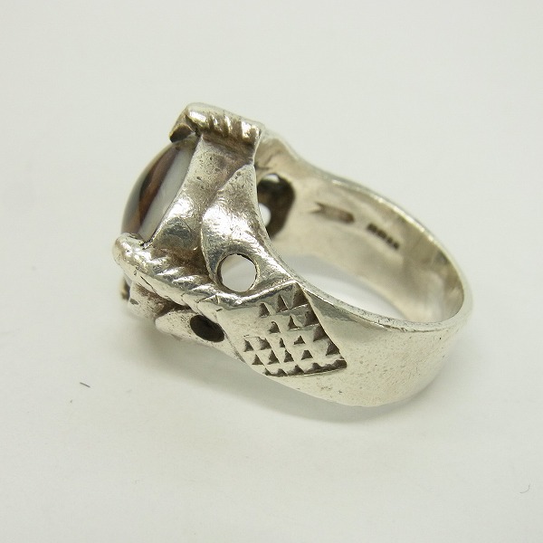 実際に弊社で買取させて頂いたCRAZY PIG/クレイジーピッグ 義眼 ヒューマンアイ リング/21.5号の画像 2枚目