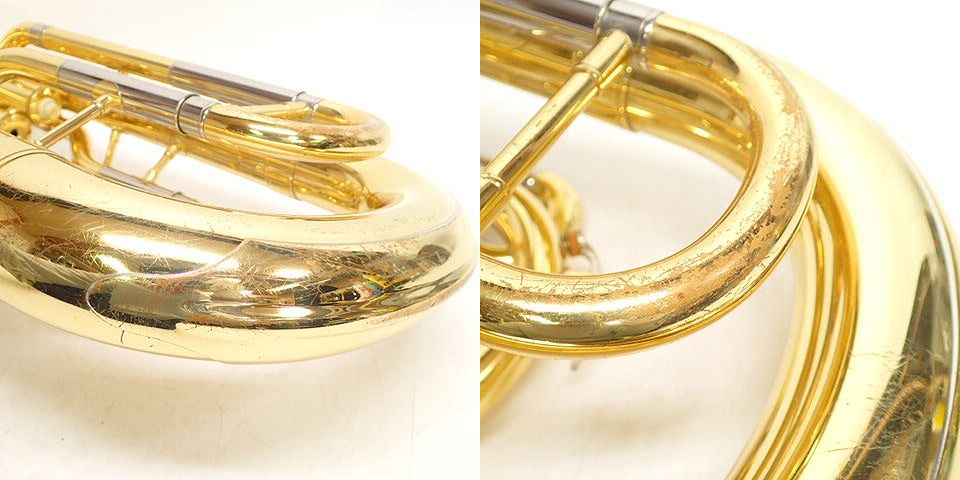 実際に弊社で買取させて頂いた★YAMAHA/ヤマハ YEP321 YEP-321 ユーフォニアム 管楽器 ハードケース付の画像 8枚目