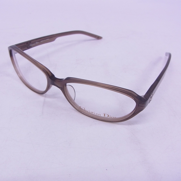 実際に弊社で買取させて頂いたChristian Dior/クリスチャンディオール メガネフレーム ブラウン CD-7014J C4B