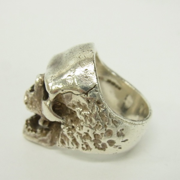 実際に弊社で買取させて頂いたCRAZY PIG/クレイジーピッグ Plagueスカルリング/21号の画像 2枚目