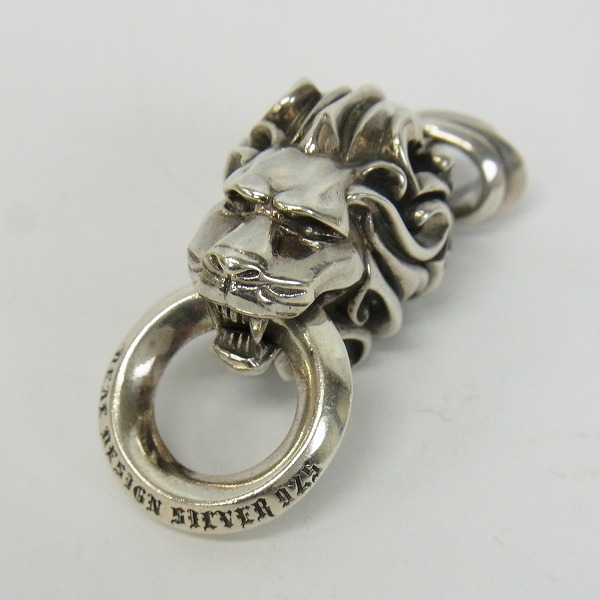 実際に弊社で買取させて頂いたDEAL DESIGN/ディールデザイン グランドライオンノッカーペンダント