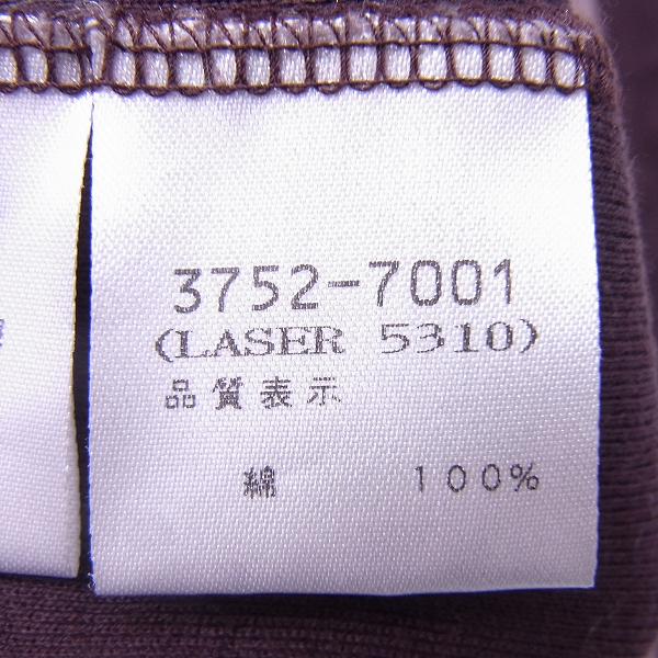 実際に弊社で買取させて頂いたDRIES VAN NOTEN/ドリスヴァンノッテン 長袖Tシャツ ブラウン系/Mの画像 3枚目