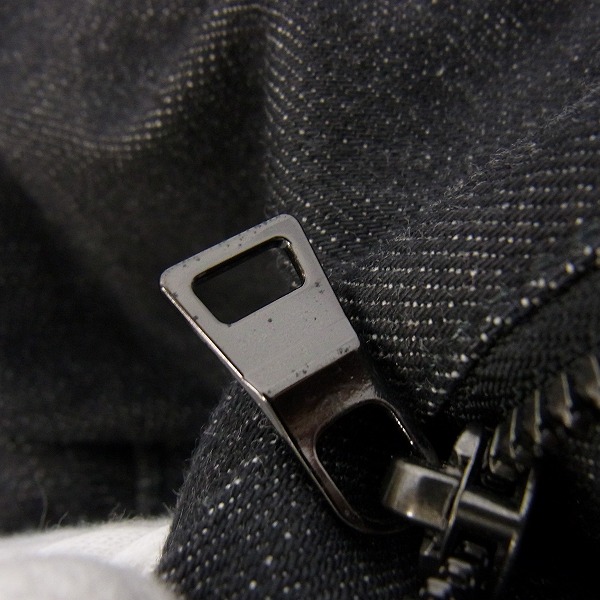 実際に弊社で買取させて頂いたBALMAIN/バルマン 2014 バイカーデニムパンツ/W4HT551C710/27の画像 8枚目