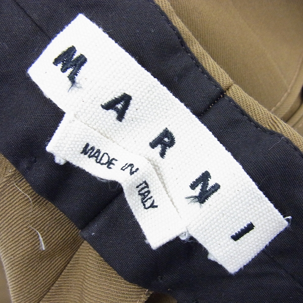 実際に弊社で買取させて頂いたMARNI/マルニ ワイド パンツ/56の画像 3枚目