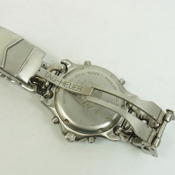 実際に弊社で買取させて頂いたTAG HEUER/タグホイヤー PROFESSIONAL/プロフェッショナル セナモデル CG1111-0【動作未確認】の画像 2枚目