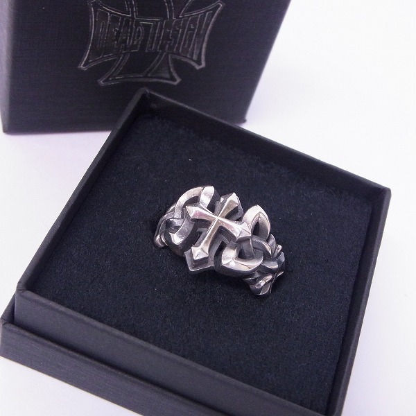 実際に弊社で買取させて頂いたDEAL DESIGN/ディールデザイン トリニティ クロスリング 22号