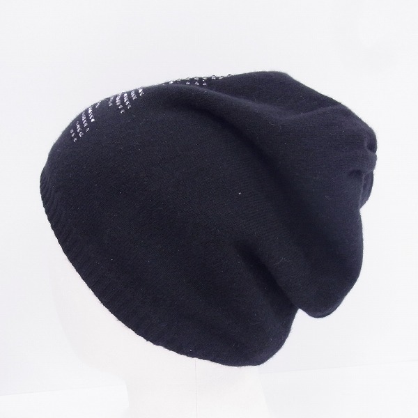 mastermindJAPANビーズスカルニットキャップ ビーニー