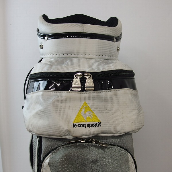 実際に弊社で買取させて頂いたle coq sportif/ルコックスポルティフ ゴルフ 9型(47インチ対応)5分割 キャディバッグの画像 5枚目