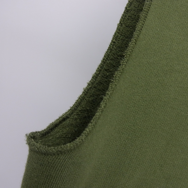 実際に弊社で買取させて頂いたBALMAIN/バルマン ワッペン付き パーカー/ノースリーブ/W4HJ644C619B/XSの画像 8枚目