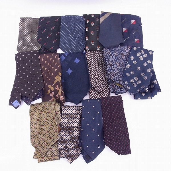 実際に弊社で買取させて頂いたダンヒル/オースチンリード/クリスチャンディオール/STEFANO RICCI/ステファノ リッチ等 シルク ネクタイ おまとめ