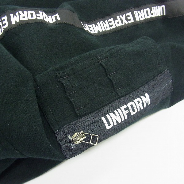 実際に弊社で買取させて頂いたuniform experiment/ユニフォームエクスペリメント 15AW リバーシブル/星柄 ボンバージャケット UE-156003/3の画像 8枚目