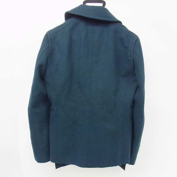 実際に弊社で買取させて頂いたkolor/カラー ウールPコート 裾切りっぱなしデザイン 11WCM-CO3102/1の画像 1枚目