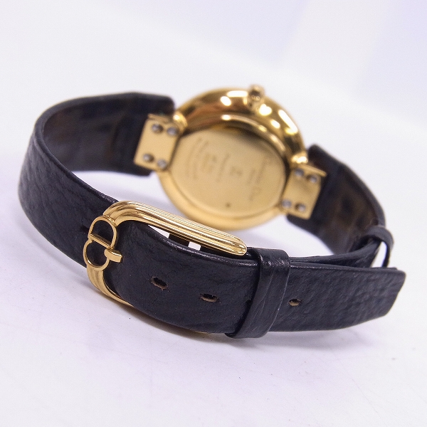 実際に弊社で買取させて頂いたChristian Dior/クリスチャン・ディオール レディース クオーツ 腕時計【動作未確認】の画像 2枚目