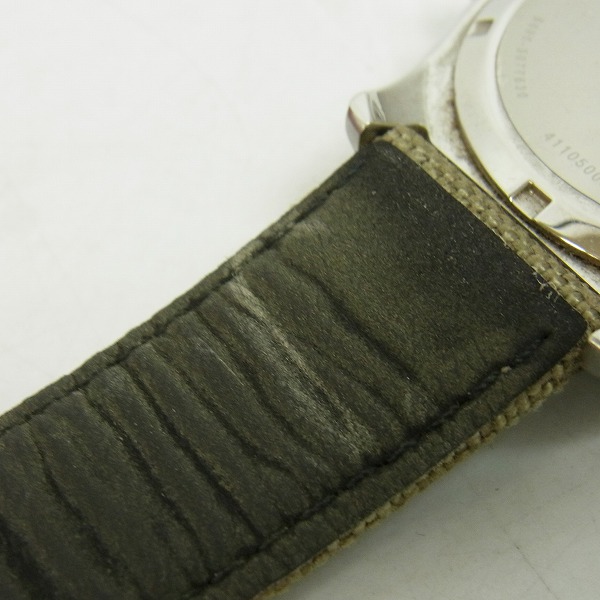 実際に弊社で買取させて頂いたCITIZEN/シチズン Eco-Drive/エコドライブ B690-S077630 ナイロンカーキベルトの画像 5枚目