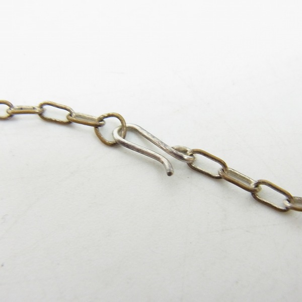 実際に弊社で買取させて頂いたHopi/ホピ族 Leon Lomakema/レオン ロマケマ キューブ型 ペンダント/ネックレスの画像 7枚目