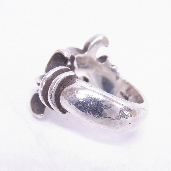 実際に弊社で買取させて頂いたTHIRTEEN DESIGNS/サーティーンデザインズ  フレア ツイスト リング 18.5-19号の画像 1枚目