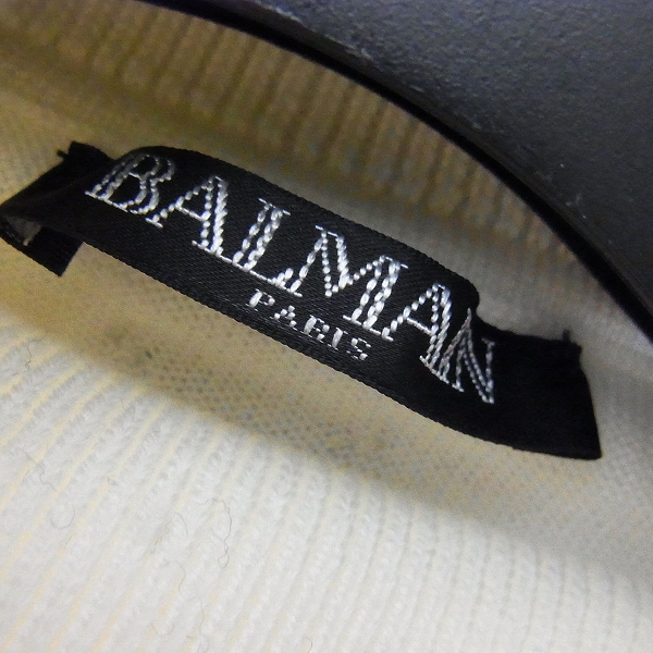 実際に弊社で買取させて頂いたBALMAIN/バルマン サイドジップ タートルネック セーター W8H6325M268/XS の画像 3枚目